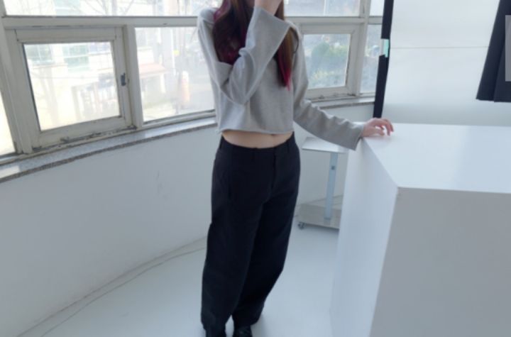 LIVE FOREVER東大門代購女裝新款職業推薦25春夏休閑長袖T恤LIVE FOR_EVER長袖T恤