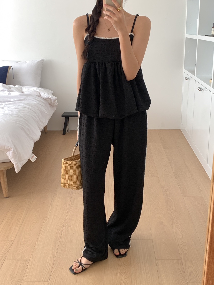 FRILL-T東大門直郵女士新品真品推薦職業25春夏時尚熱賣套裝FRILL-T套裝