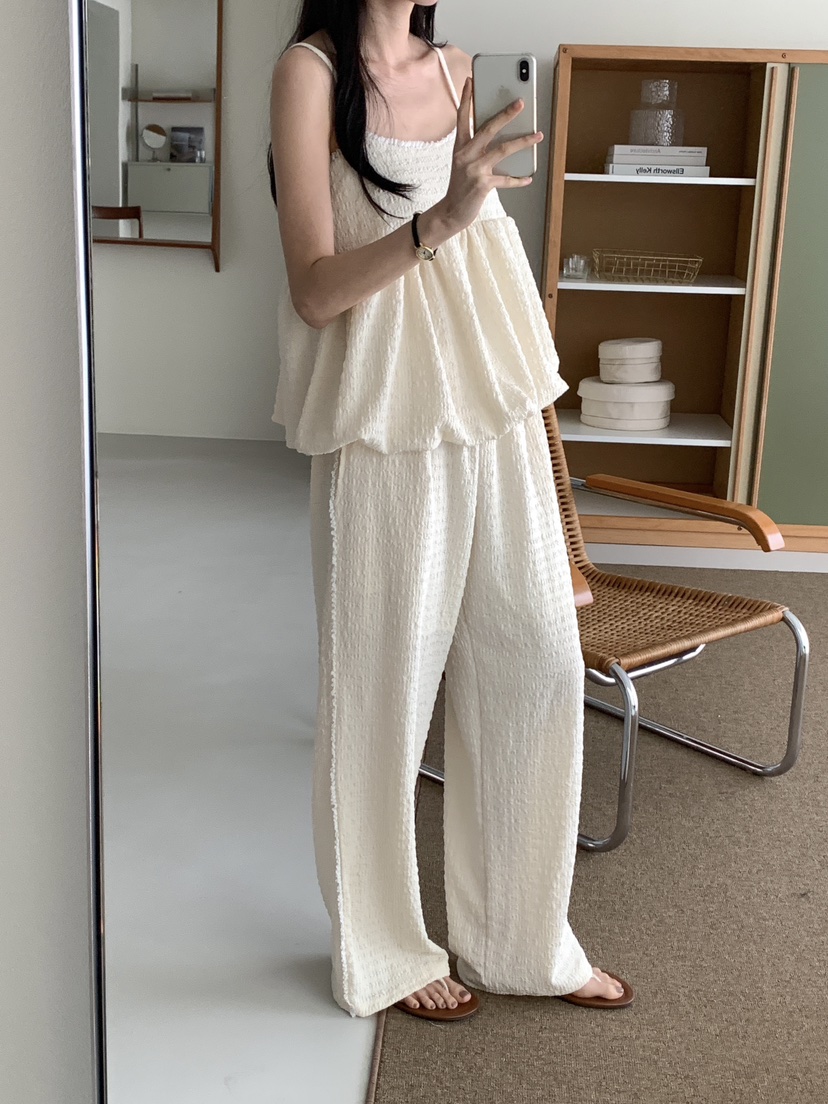 FRILL-T東大門直郵女士新品真品推薦職業25春夏時尚熱賣套裝FRILL-T套裝
