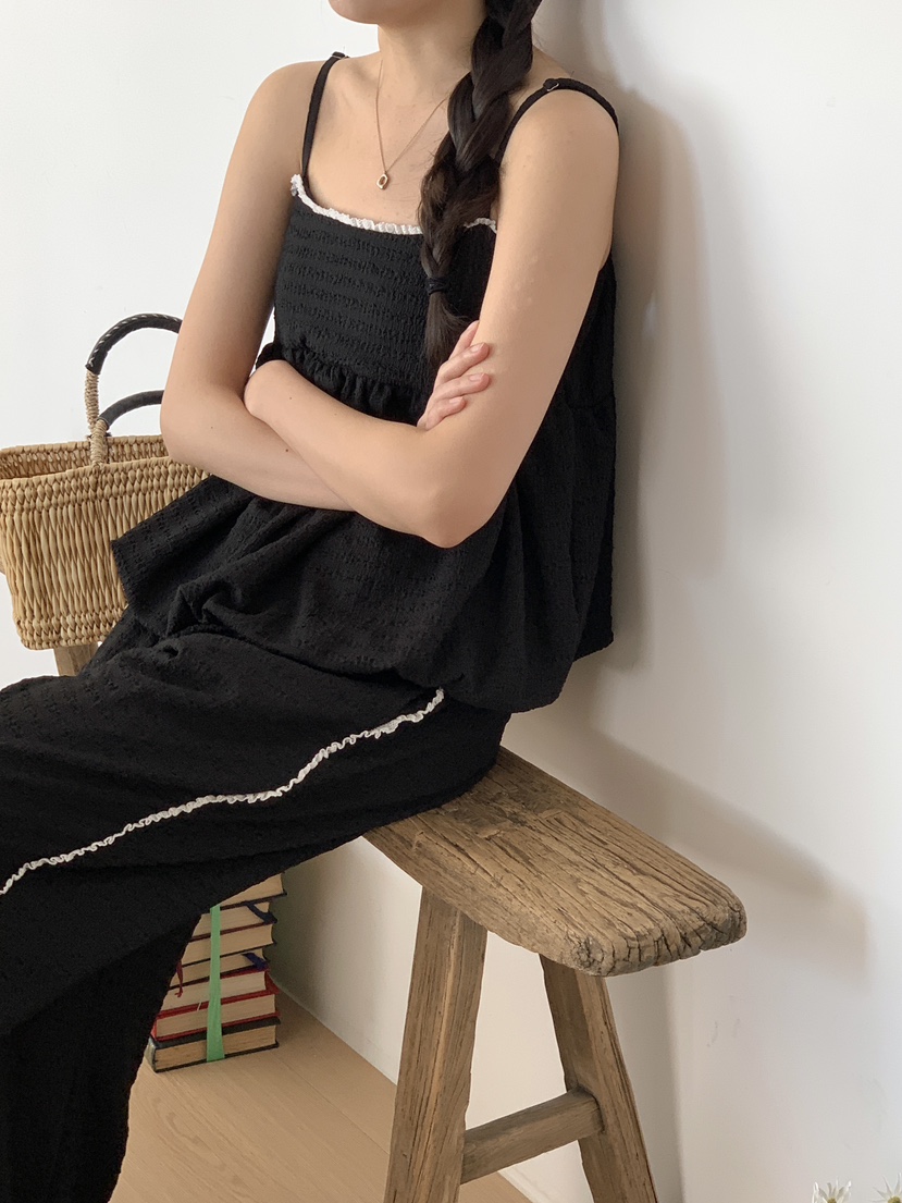 FRILL-T東大門直郵女士新品真品推薦職業25春夏時尚熱賣套裝FRILL-T套裝