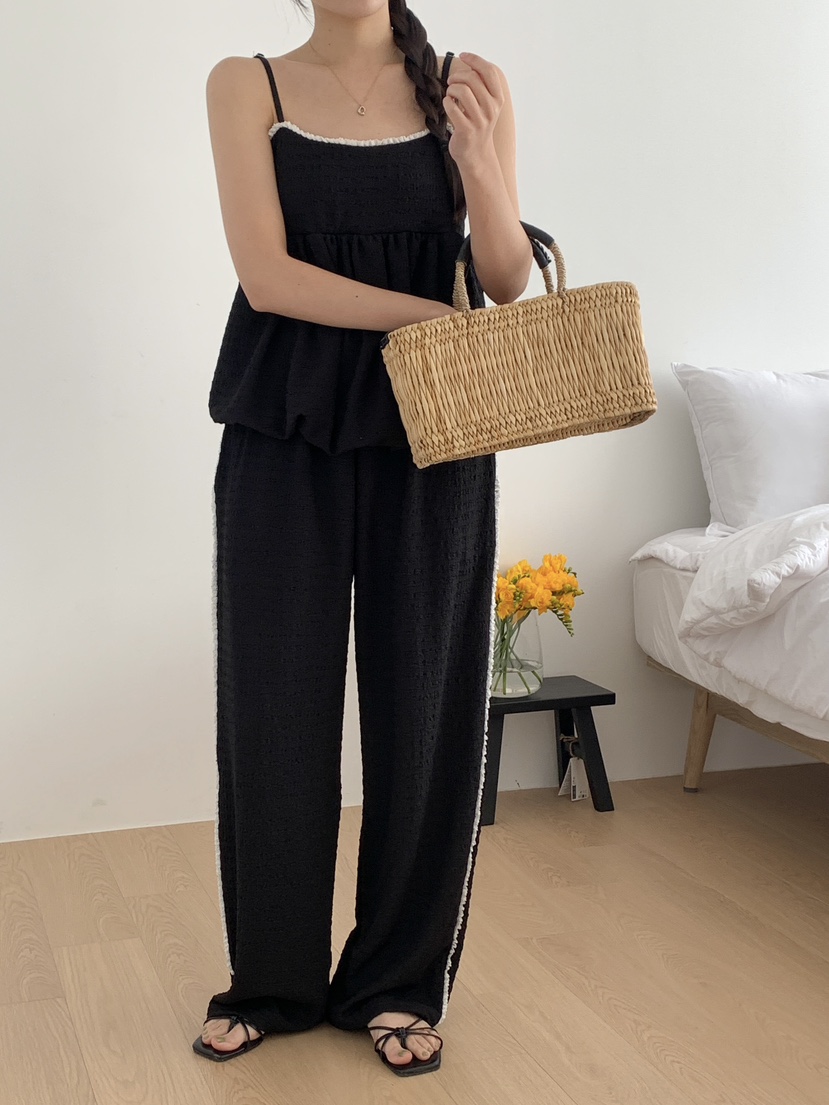 FRILL-T東大門直郵女士新品真品推薦職業25春夏時尚熱賣套裝FRILL-T套裝