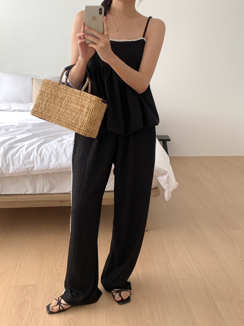 FRILL-T東大門直郵女士新品真品推薦職業25春夏時尚熱賣套裝FRILL-T套裝