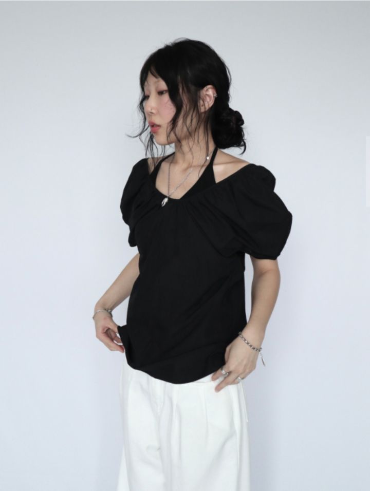 LIVE FOREVER韓國直郵女裝新款真品推薦時尚人氣襯衫蕾絲衫LIVE FOR_EVER襯衫/蕾絲衫