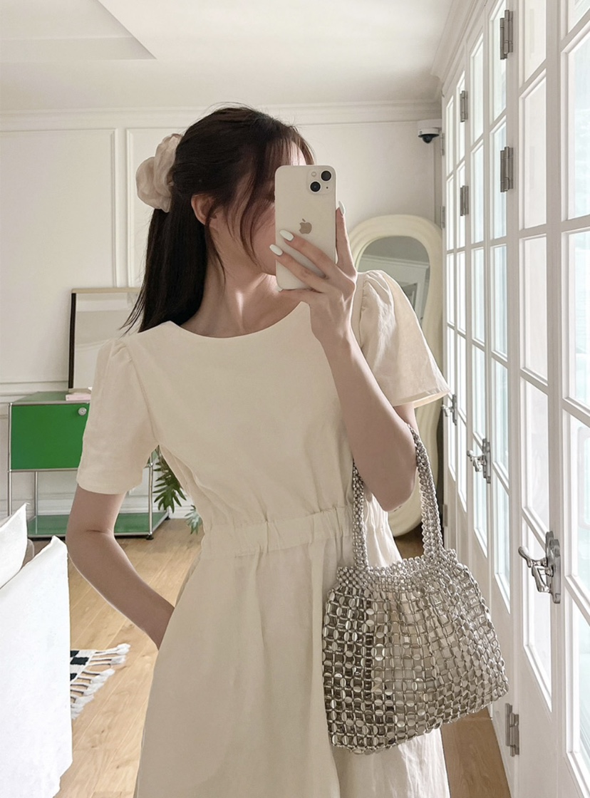FRILL-T東大門代購女裝新款時尚真品人氣職業25春夏連衣裙FRILL-T連衣裙