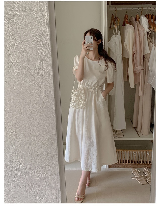 FRILL-T東大門代購女裝新款時尚真品人氣職業25春夏連衣裙FRILL-T連衣裙