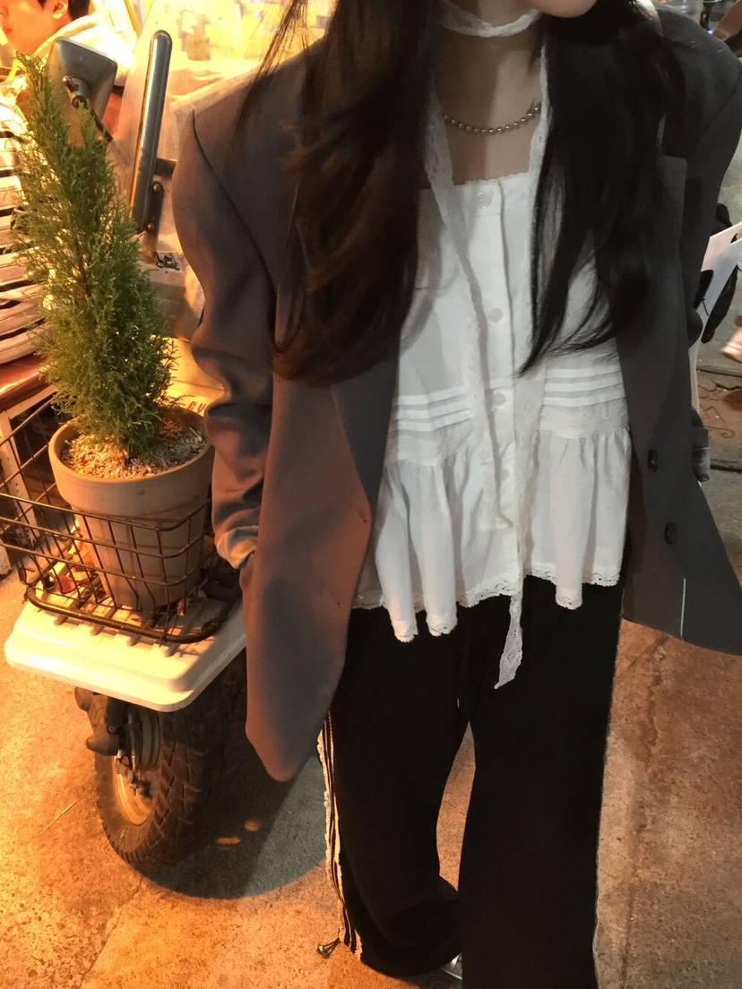 FRILL-T東大門代購女裝新款休閑推薦人氣熱賣吊帶背心含脖帶FRILL-T吊帶/背心
