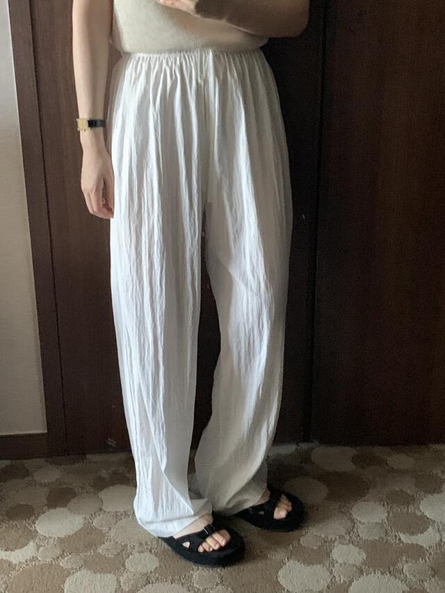 FRILL-T東大門代購女士新品真品25春夏職業推薦人氣休閑褲FRILL-T休閑褲