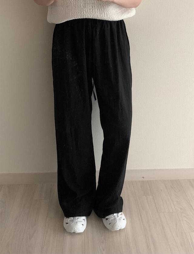 FRILL-T東大門代購女士新品真品25春夏職業推薦人氣休閑褲FRILL-T休閑褲