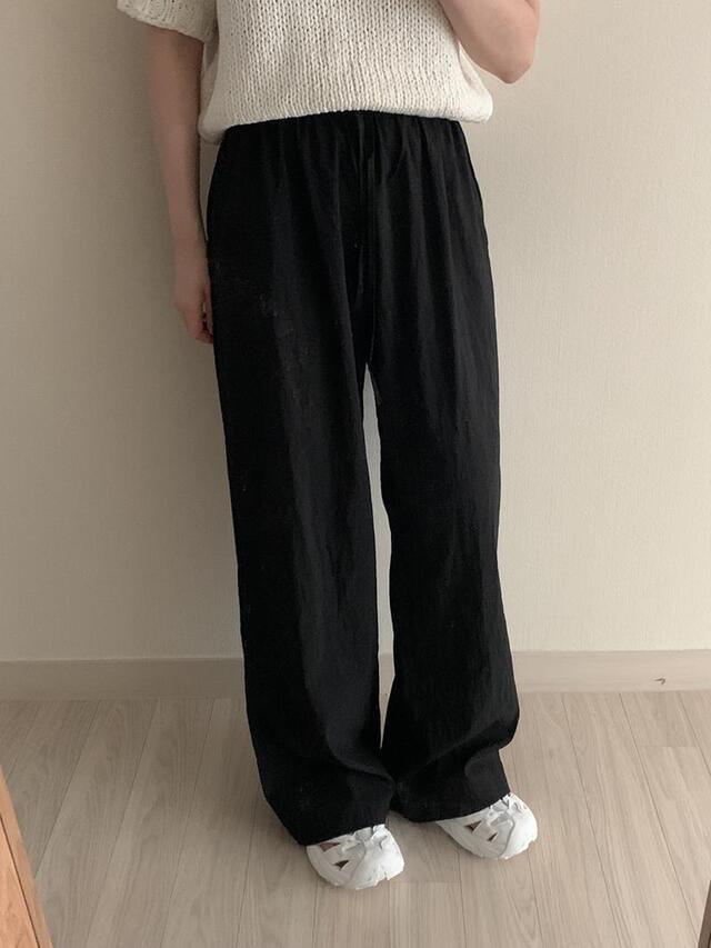 FRILL-T東大門代購女士新品真品25春夏職業推薦人氣休閑褲FRILL-T休閑褲