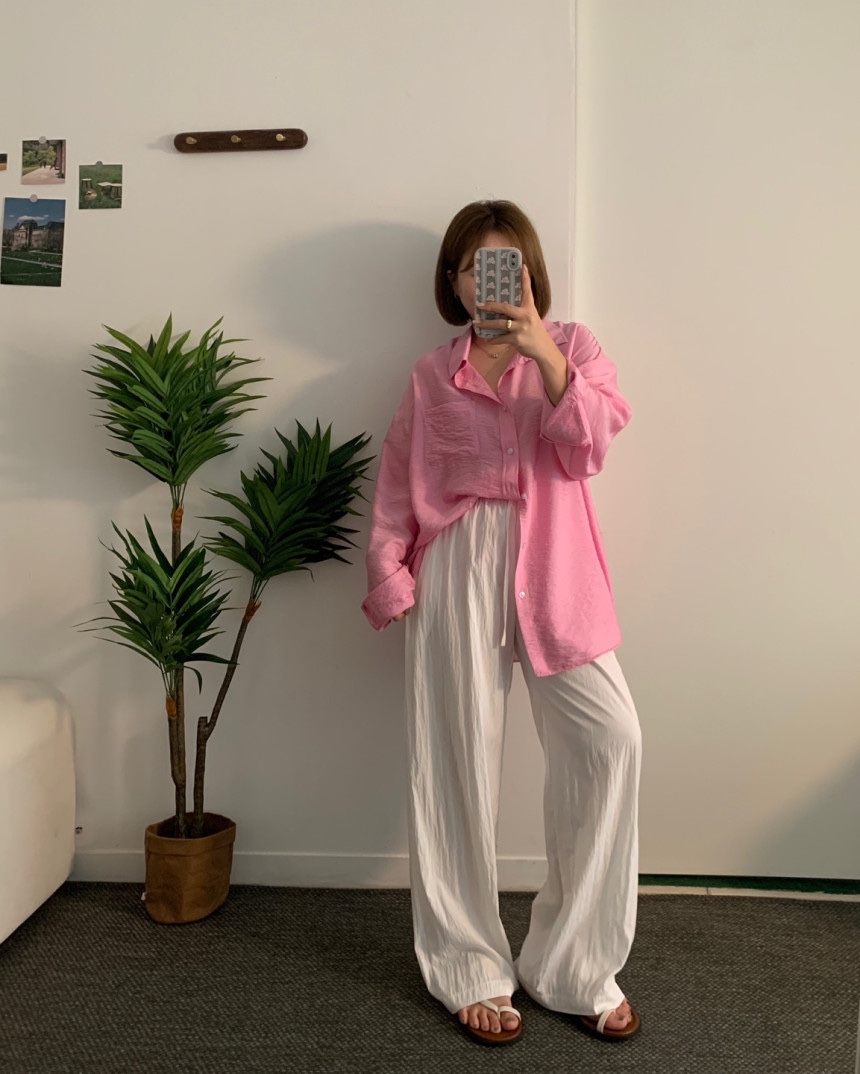 FRILL-T東大門代購女士新品真品25春夏職業推薦人氣休閑褲FRILL-T休閑褲