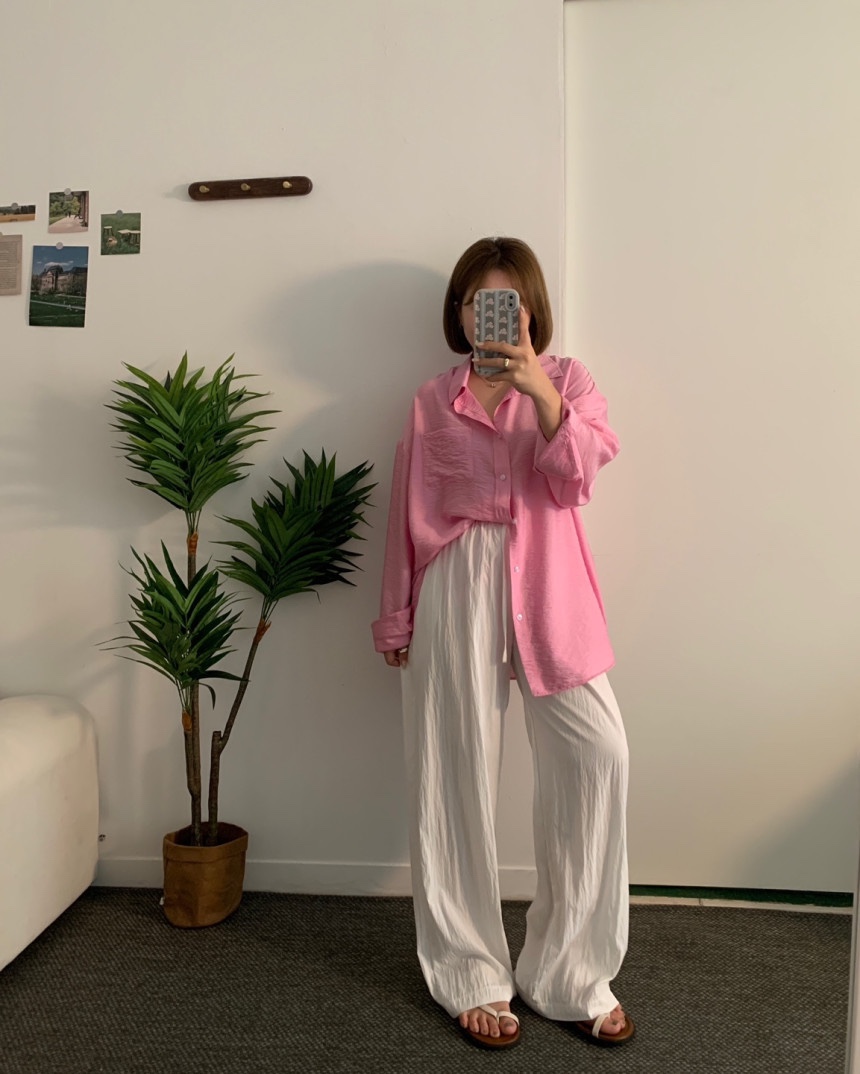 FRILL-T東大門代購女士新品真品25春夏職業推薦人氣休閑褲FRILL-T休閑褲