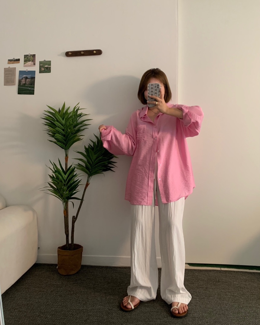 FRILL-T東大門代購女士新品真品25春夏職業推薦人氣休閑褲FRILL-T休閑褲
