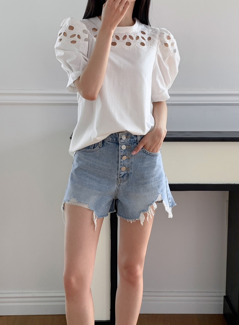 CLASSY-O東大門實拍女士新款熱賣休閑25春夏真品人氣T恤刺繡CLASSY-OT恤