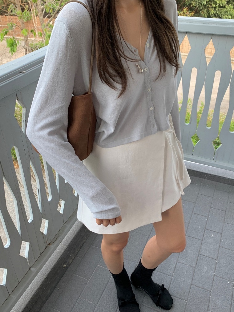 FRILL-T東大門代購女裝新款推薦時尚人氣職業休閑25春夏裙褲FRILL-T裙褲