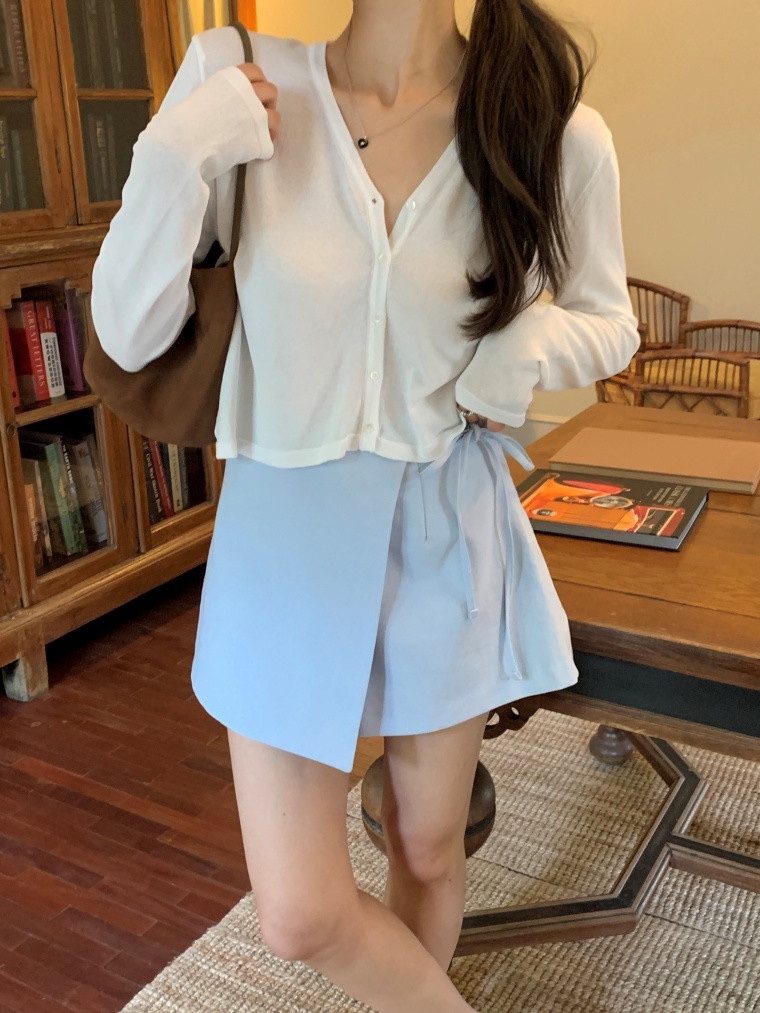 FRILL-T東大門代購女裝新款推薦時尚人氣職業休閑25春夏裙褲FRILL-T裙褲