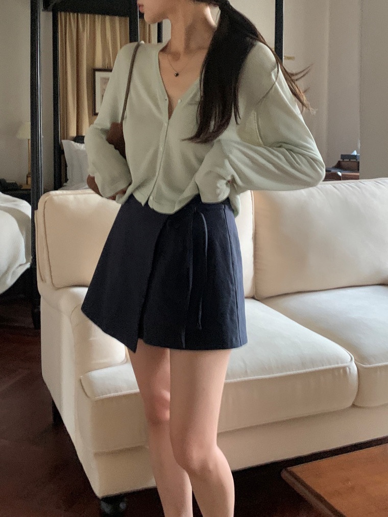 FRILL-T東大門代購女裝新款推薦時尚人氣職業休閑25春夏裙褲FRILL-T裙褲