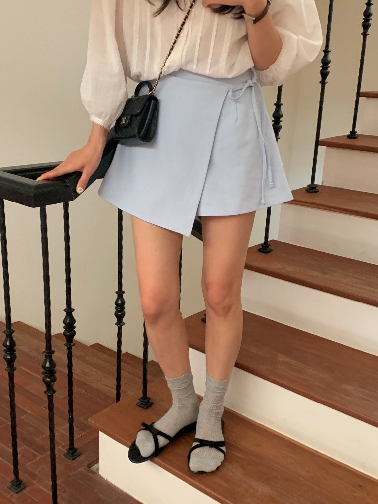 FRILL-T東大門代購女裝新款推薦時尚人氣職業休閑25春夏裙褲FRILL-T裙褲