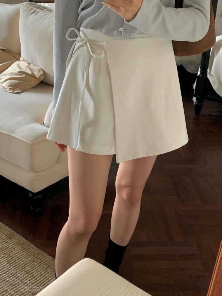 FRILL-T東大門代購女裝新款推薦時尚人氣職業休閑25春夏裙褲FRILL-T裙褲圖色2