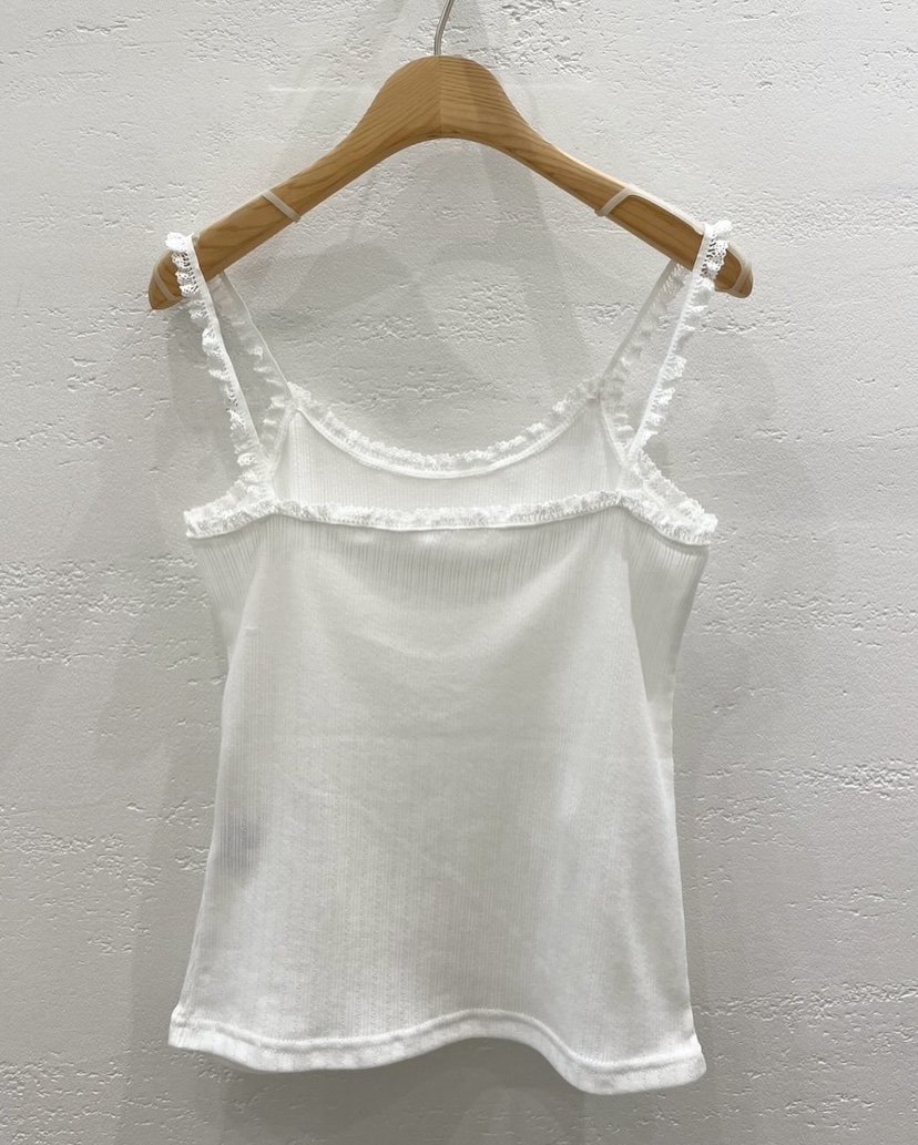 OEUF東大門代購女裝新品時尚職業25春夏休閑人氣推薦吊帶背心OEUF吊帶/背心