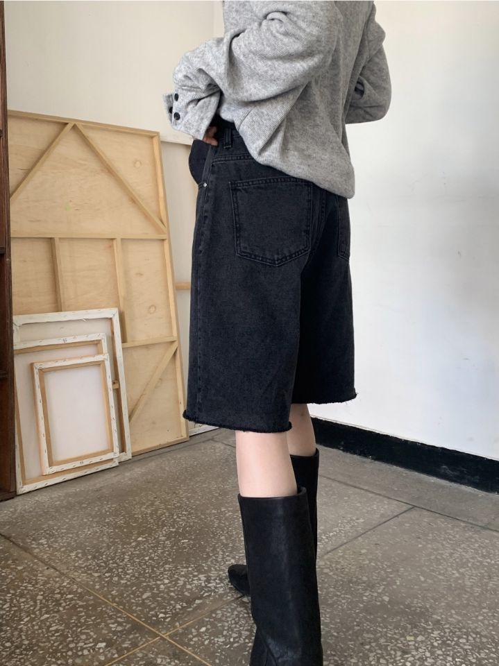 LIVE FOREVER東大門代購女士新品人氣推薦熱賣休閑時尚短褲LIVE FOR_EVER短褲