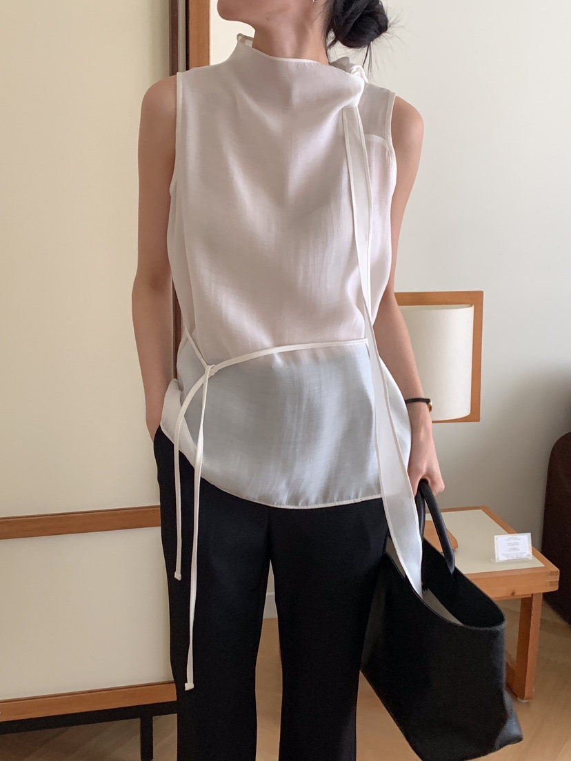 FRILL-T東大門直郵女士新款人氣25春夏真品推薦熱賣吊帶背心FRILL-T吊帶/背心