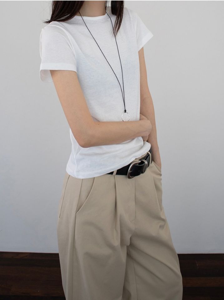 LIVE FOREVER東大門直郵女士新款推薦職業25春夏人氣熱賣T恤LIVE FOR_EVERT恤