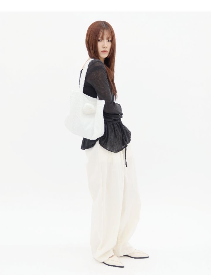 LIVE FOREVER韓國㊣直郵東大門代購女裝新品人氣時尚休閑褲LIVE FOR_EVER休閑褲