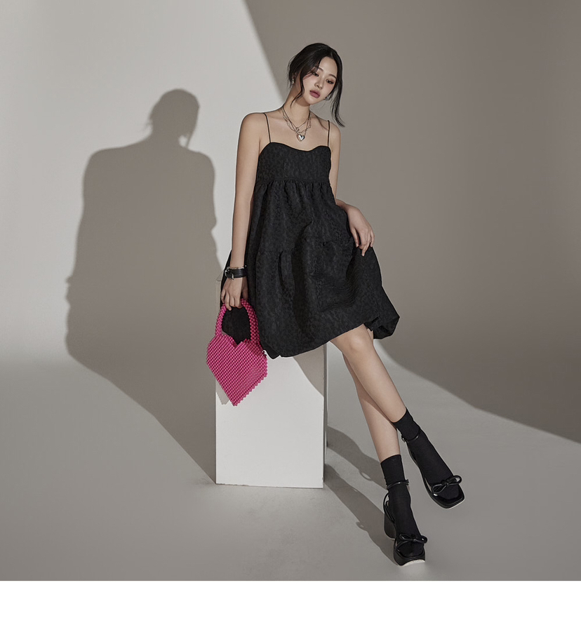 FRILL-T韓國直郵㊣東大門實拍女裝新款休閑熱賣推薦連衣裙FRILL-T連衣裙