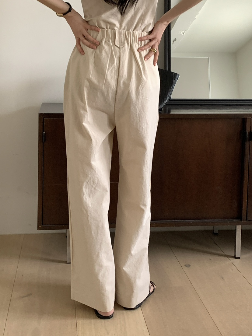 FRILL-T直郵韓國代購㊣女裝新款休閑推薦時尚25春夏休閑褲FRILL-T休閑褲