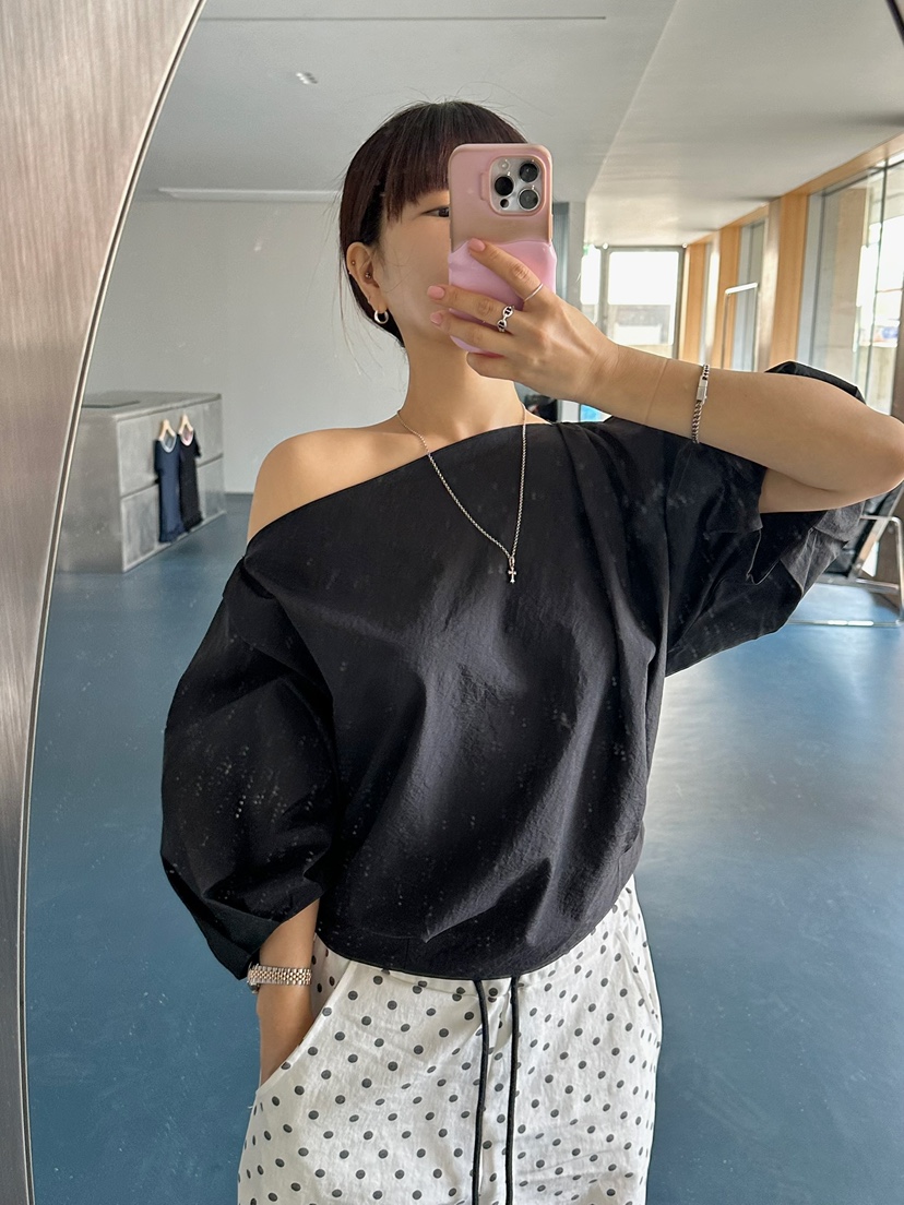 BYRING韓國直郵㊣東大門實拍女裝新品人氣推薦熱賣襯衫蕾絲衫BYRING襯衫/蕾絲衫