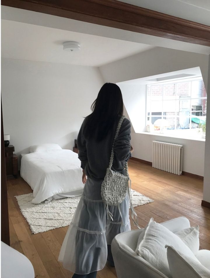 LIVE FOREVER韓國直郵㊣東大門實拍女裝新品熱賣人氣25春夏長裙LIVE FOR_EVER長裙
