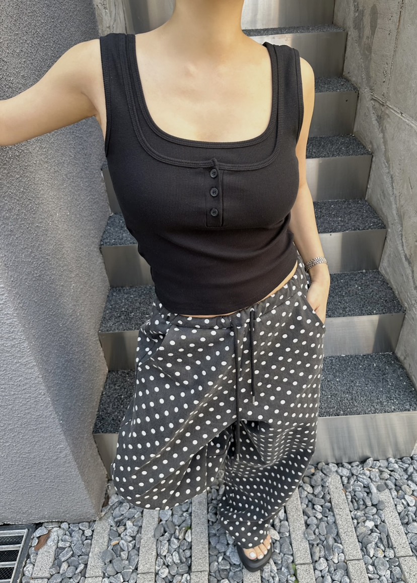 BYRING韓國直郵㊣女裝新款休閑熱賣25春夏人氣推薦時尚休閑褲BYRING休閑褲