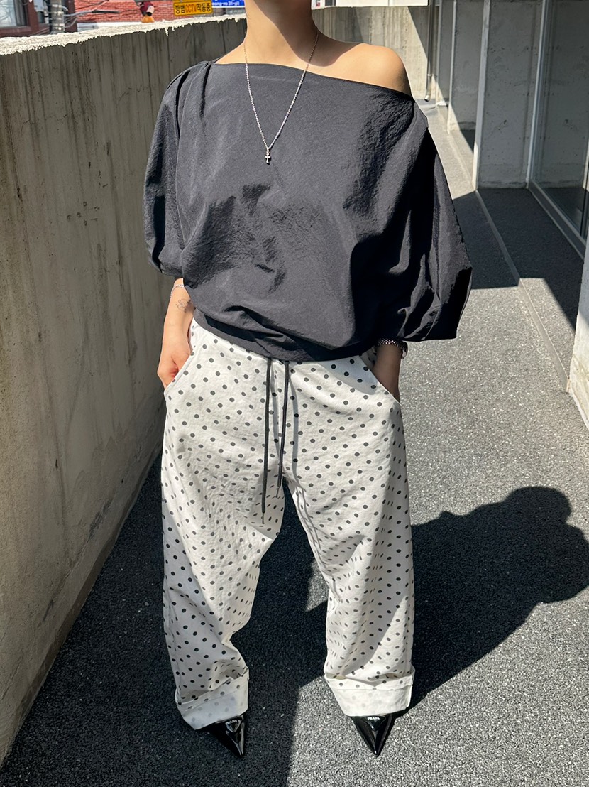 BYRING韓國直郵㊣女裝新款休閑熱賣25春夏人氣推薦時尚休閑褲BYRING休閑褲