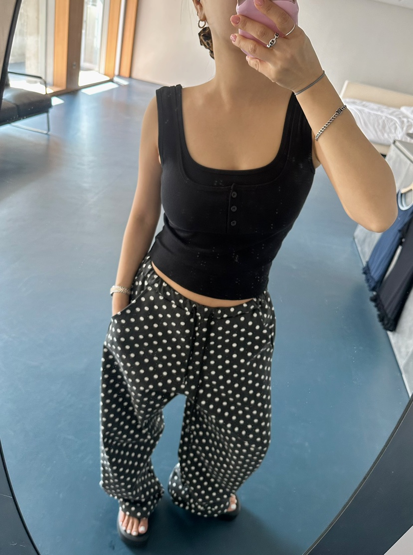 BYRING韓國直郵㊣女裝新款休閑熱賣25春夏人氣推薦時尚休閑褲BYRING休閑褲圖色2