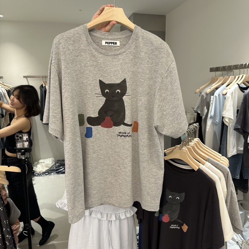 PEPPER-L韓國㊣直郵東大門代購女裝新品25春夏人氣熱賣T恤PEPPERT恤
