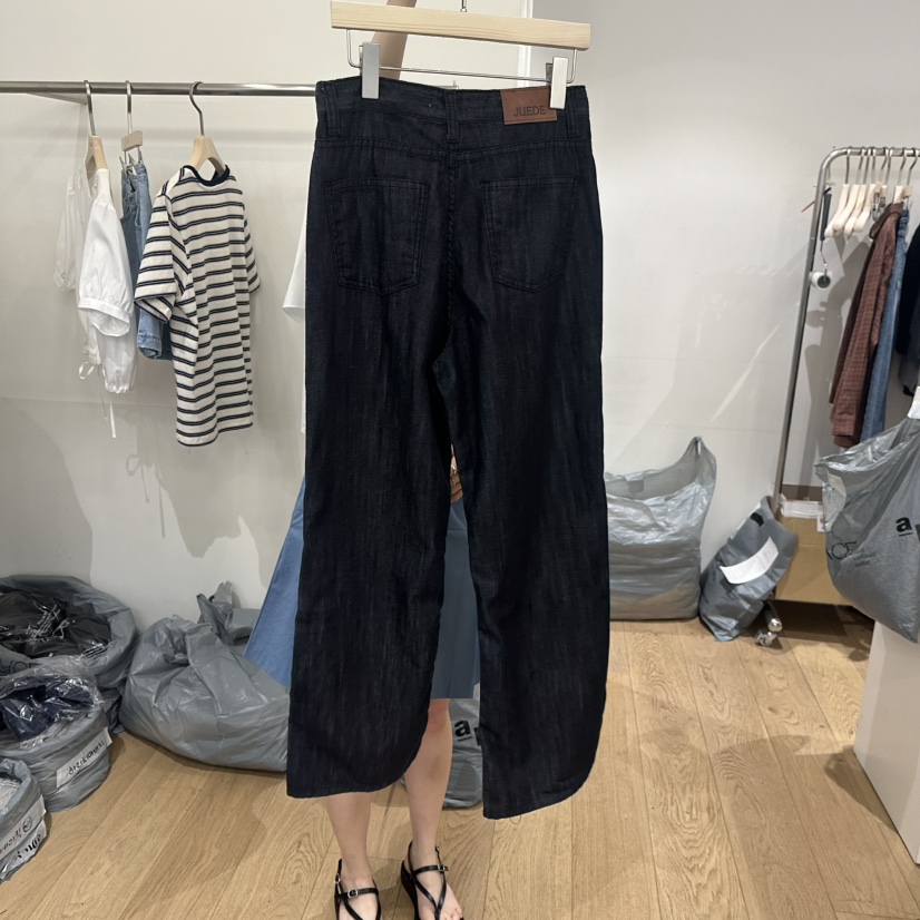 JUEDE(此品牌容易投訴)直郵韓國代購㊣女裝新品25春夏牛仔褲JUEDE牛仔褲