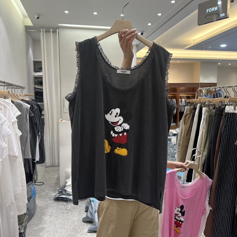 FORM直郵韓國代購㊣女裝新品時尚熱賣休閑推薦吊帶背心蕾絲FORM吊帶/背心圖色3