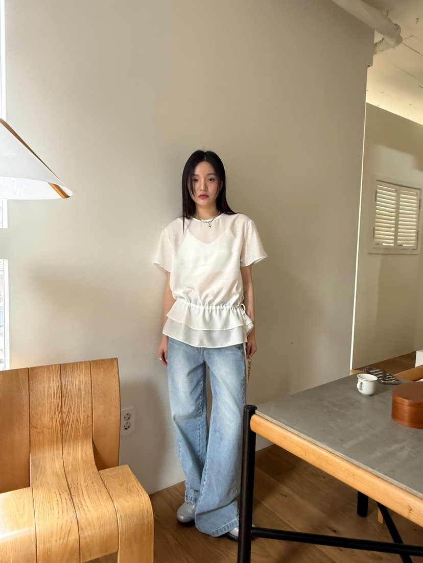 SPECIAL韓國直郵㊣東大門實拍女裝新品人氣時尚25春夏襯衫蕾絲衫SPECIAL襯衫/蕾絲衫