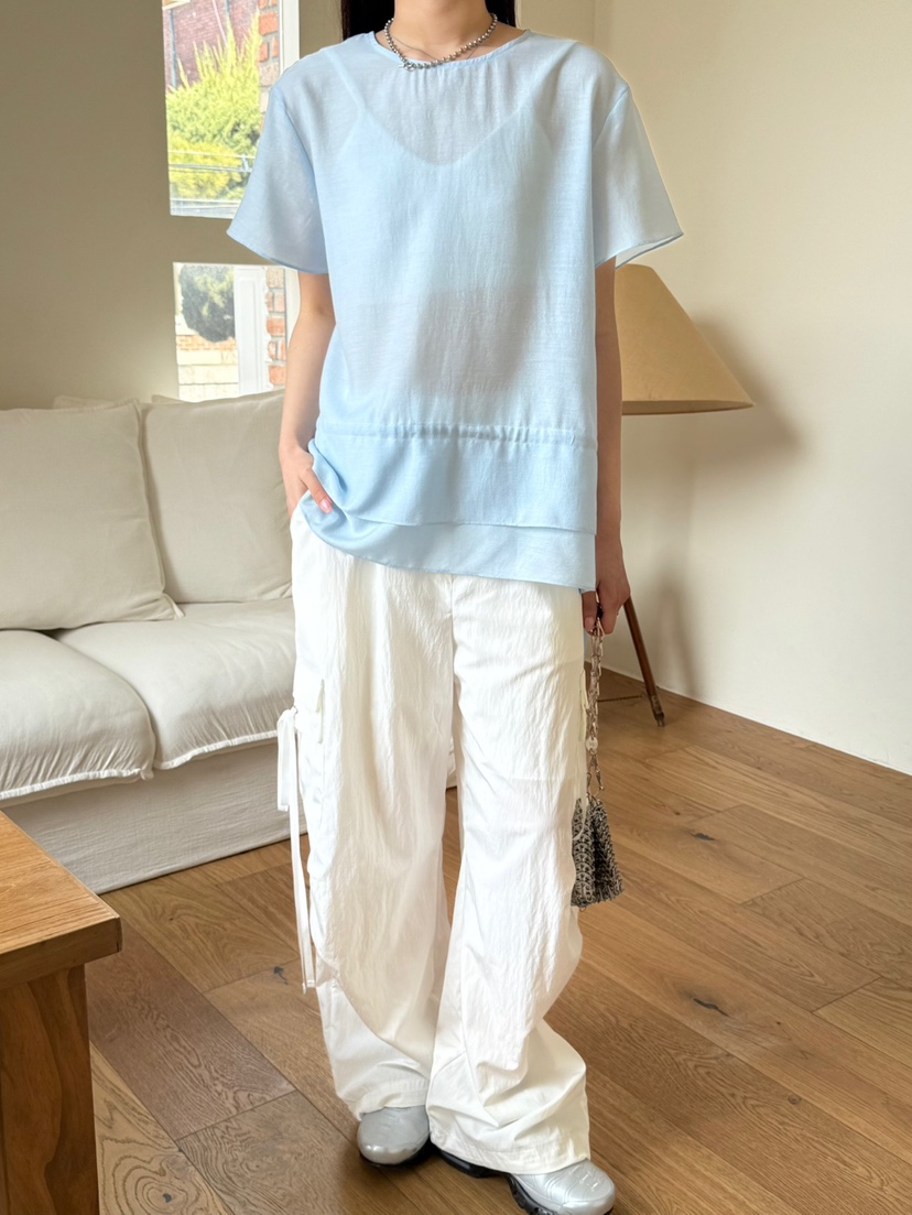 SPECIAL韓國直郵㊣東大門實拍女裝新品人氣時尚25春夏襯衫蕾絲衫SPECIAL襯衫/蕾絲衫