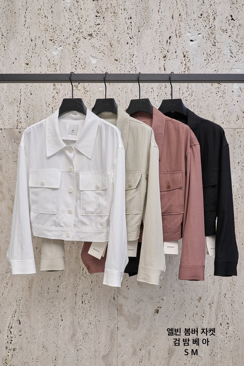 BLOSSOM韓國直郵㊣女裝新款人氣25春夏推薦休閑時尚熱賣夾克BLOSSOM夾克