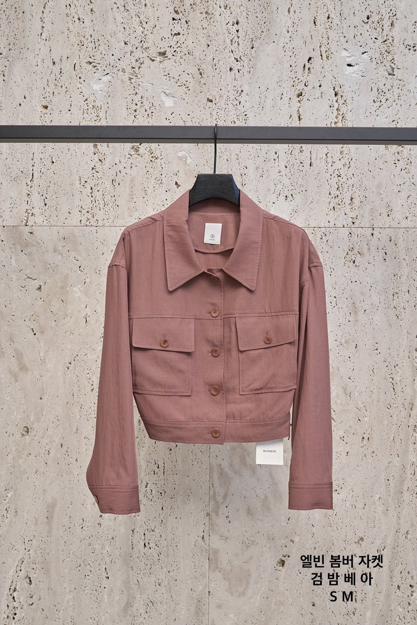 BLOSSOM韓國直郵㊣女裝新款人氣25春夏推薦休閑時尚熱賣夾克BLOSSOM夾克圖色3