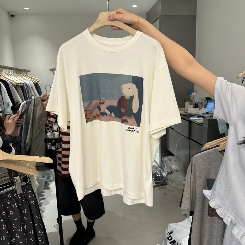PEPPER-L直郵韓國代購㊣女裝新品時尚人氣熱賣25春夏推薦T恤PEPPERT恤圖色2