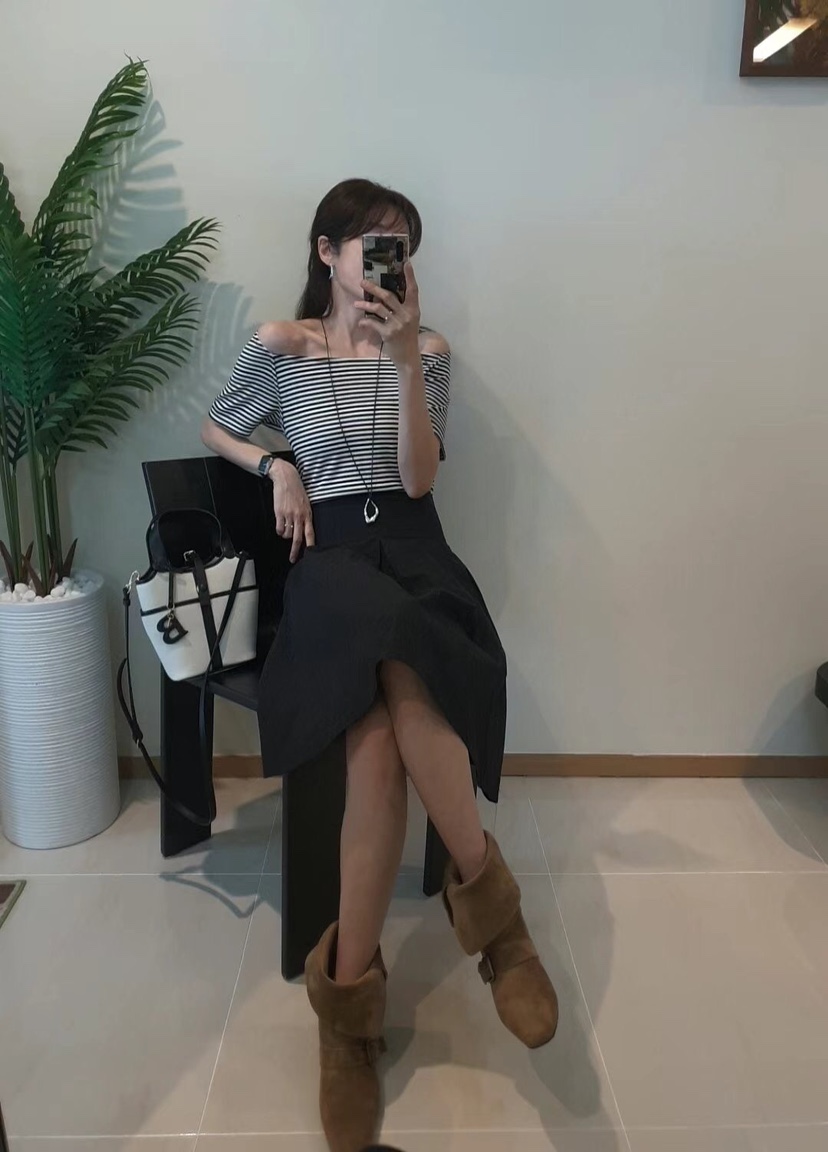 GENTLE B韓國直郵㊣東大門實拍女裝新品熱賣休閑25春夏T恤GENTLE BT恤