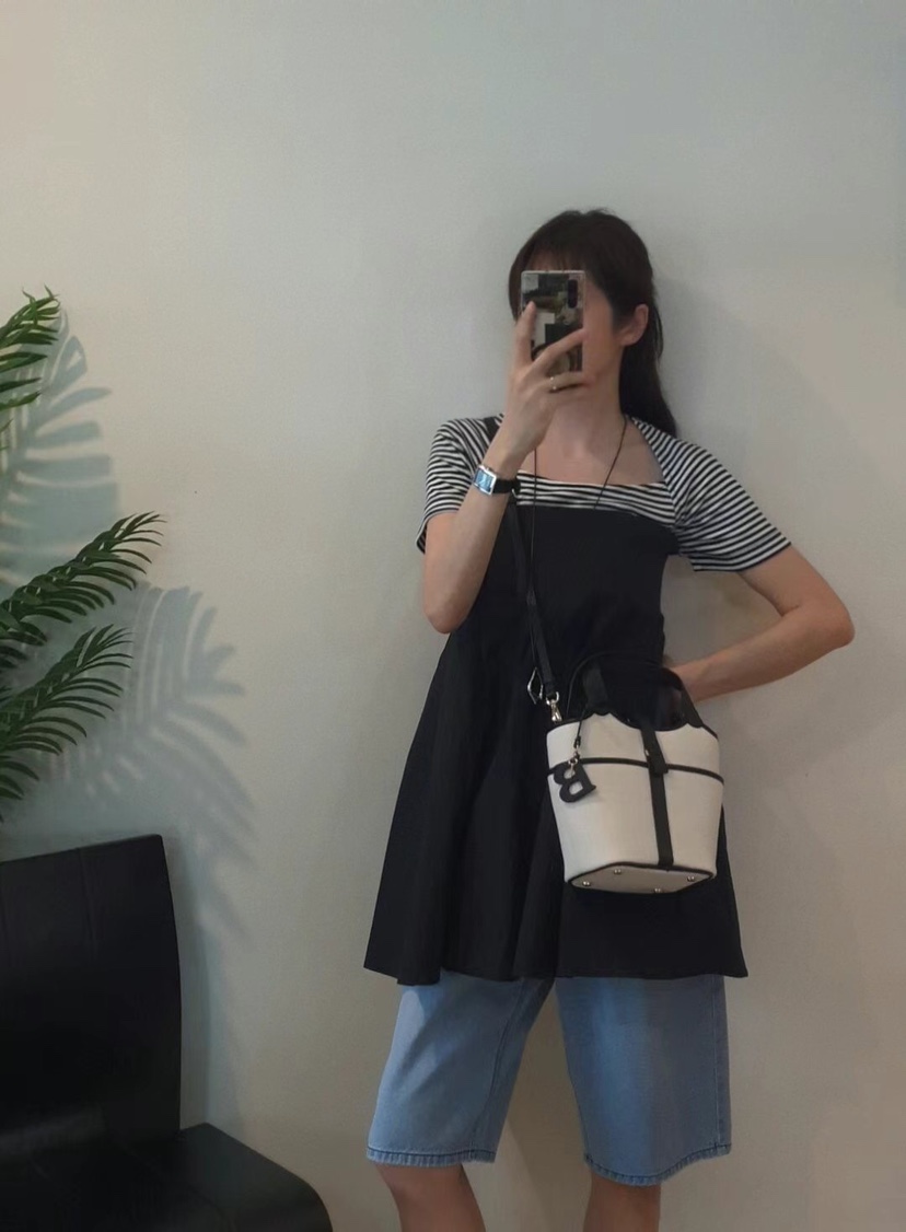 GENTLE B韓國直郵㊣東大門實拍女裝新品熱賣休閑25春夏T恤GENTLE BT恤