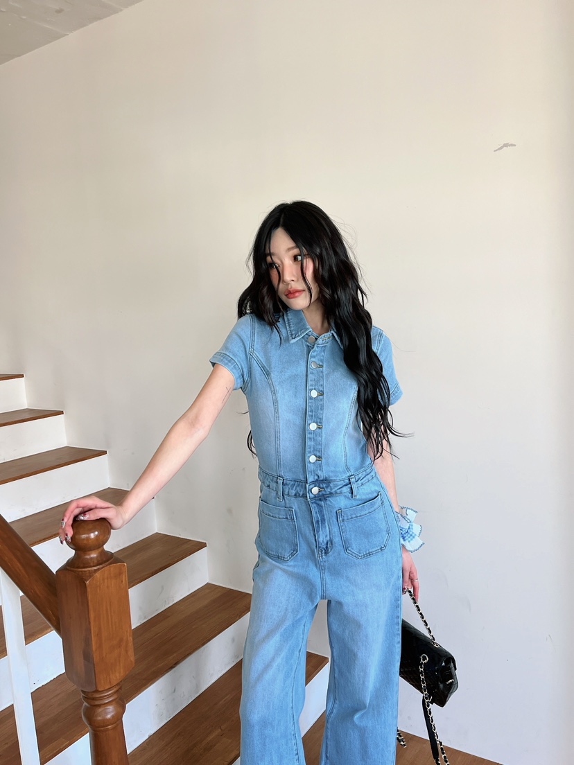 MARKE-P韓國㊣直郵東大門代購女裝新款熱賣25春夏時尚連體褲MARKE-P連體褲
