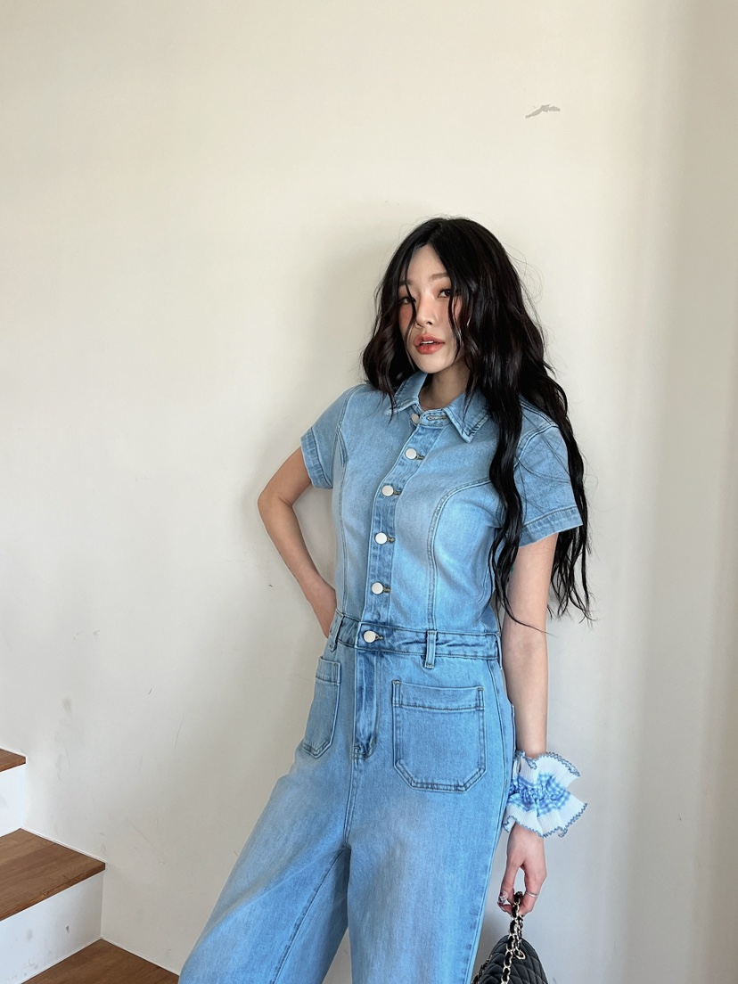 MARKE-P韓國㊣直郵東大門代購女裝新款熱賣25春夏時尚連體褲MARKE-P連體褲