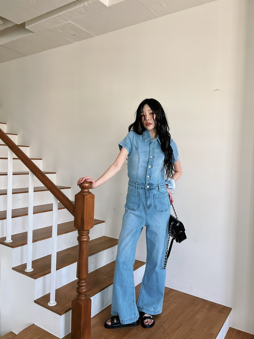 MARKE-P韓國㊣直郵東大門代購女裝新款熱賣25春夏時尚連體褲MARKE-P連體褲