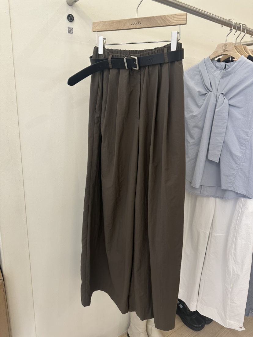 LOGON韓國直郵㊣女裝新品25春夏人氣休閑時尚熱賣正裝褲西褲LOGON正裝褲/西褲圖色2
