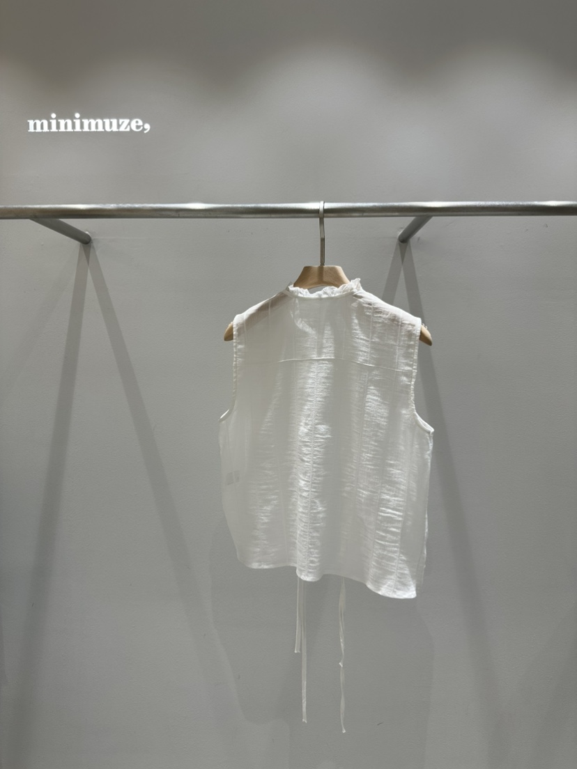 MINIMUZE韓國㊣直郵東大門代購女裝新款25春夏熱賣時尚馬甲MINIMUZE馬甲