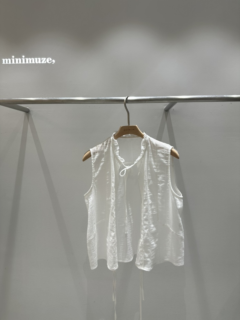 MINIMUZE韓國㊣直郵東大門代購女裝新款25春夏熱賣時尚馬甲MINIMUZE馬甲圖色2